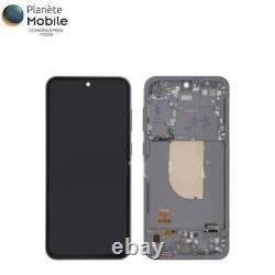 Original Ecran LCD Graphite Sur Châssis Pour Samsung Galaxy S23 FE (S711B) Relif