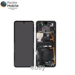 Original Ecran LCD Graphite Sur Châssis Pour Samsung Galaxy Z Flip 4 (F721B)