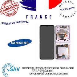 Original Ecran LCD Lavande Sur Châssis Pour Samsung Galaxy Z Flip 3 5G (F711B)