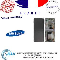 Original Ecran LCD Lavande Sur Châssis Pour Samsung Galaxy Z Flip 4 (F721B)