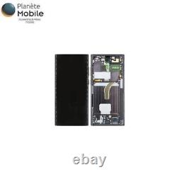 Original Ecran LCD Noir Avec Chassis Samsung Galaxy S22 Ultra S908 GH82-27488A