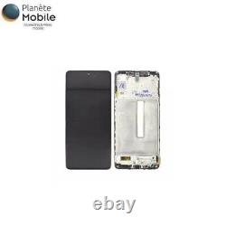 Original Ecran LCD Noir Sur châssis Pour Samsung Galaxy M53 5G M536 GH82-28812A