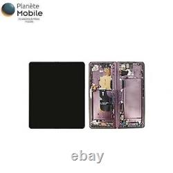 Original Ecran LCD et Vitre Tactile Bordeaux pour Samsung Galaxy Z Fold4 5G F936