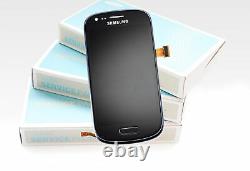 Original SAMSUNG Galaxy S3 mini Noir i8190 Affichage LCD Écran Verre Devant