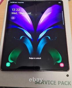 Original Samsung Affichage LCD pour Galaxy Z Fold2 + Cadre 5G GH82-23968D Noir I