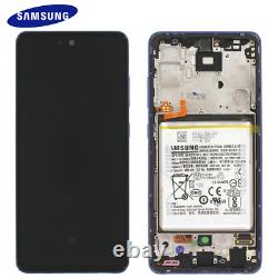 Original Samsung Galaxy A52 A525F/5G A526B LCD Écran Tactile Vitre Bleue