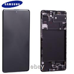 Original Samsung Galaxy A71 A715F LCD Affichage Tactile Écran Verre Écran Noir