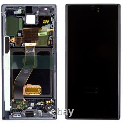 Original Samsung Galaxy Note 10 N970F Écran Tactile D'Affichage LCD Écran Noir