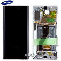 Original Samsung Galaxy Note 10 Plus N975F LCD Écran Tactile Aura Blanc