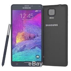 Original Samsung Galaxy Note 4 IV SM-N910A Débloqué d'usin TéléPhone 32GB Noir