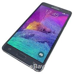Original Samsung Galaxy Note 4 IV SM-N910A Débloqué d'usin TéléPhone 32GB Noir