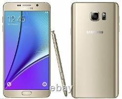 Original Samsung Galaxy Note 5 SM-N920A 32GB GSM Débloqué 5.7 SmartPhone