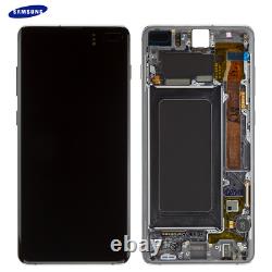 Original Samsung Galaxy S10 Plus G975F Affichage LCD + Touch Screen Écran Noir
