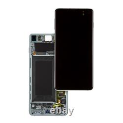 Original Samsung Galaxy S10 SM-G973F Écran Tactile D'Affichage LCD Écran Vert
