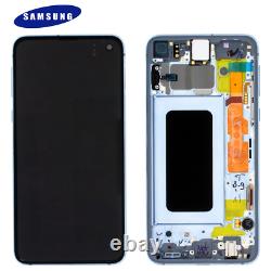 Original Samsung Galaxy S10e SM-G970F LCD Écran Tactile Numériseur Bleu