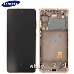Original Samsung Galaxy S20 FE G780F Écran Tactile D'Affichage LCD Écran Orange