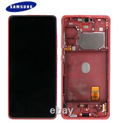 Original Samsung Galaxy S20 FE G780F Écran Tactile D'Affichage LCD Écran Rouge