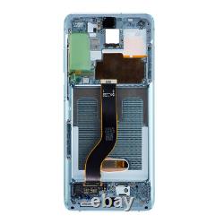 Original Samsung Galaxy S20 Plus G985 G986B LCD Écran Tactile Nuage Bleu
