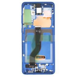 Original Samsung Galaxy S20 Plus G985F 5G G986B LCD Écran Tactile Bleu