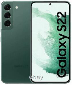 Original Samsung Galaxy S22 5G SM-S901N 6.1 Smartphone 256GB Android Débloqué