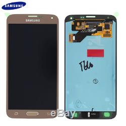 Original Samsung Galaxy S5 Neo SM-G903F Affichage LCD + Touch Screen Écran Or