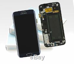 Original Samsung Galaxy S6 Edge Bleu Noir SM-G925F Affichage LCD Écran Neuf