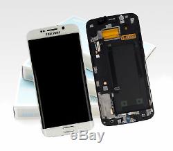 Original Samsung Galaxy S6 Edge Pearl Blanc SM-G925F Affichage LCD Écran Neuf