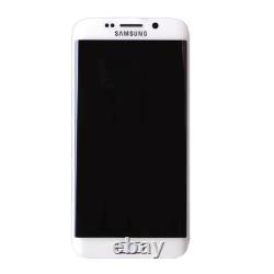 Original Samsung Galaxy S6 edge G925F Écran Tactile D'Affichage LCD Écran Blanc