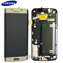 Original Samsung Galaxy S6 edge G925F Écran Tactile D'Affichage LCD Écran Or