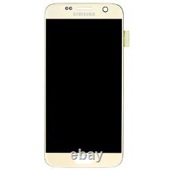 Original Samsung Galaxy S7 G930F LCD Affichage Tactile Écran Verre Écran Or