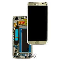 Original Samsung Galaxy S7 edge G935F LCD Écran Tactile Numériseur Or