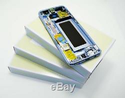 Original Samsung Galaxy S8 Bleu G950F Ecran LCD Cadre Edge Neuf