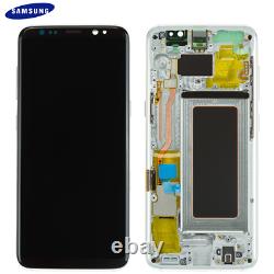 Original Samsung Galaxy S8 SM-G950F Écran Tactile D'Affichage LCD Écran Argent