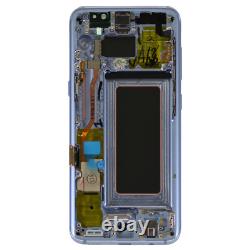 Original Samsung Galaxy S8 SM-G950F LCD Écran Tactile Numériseur Bleu Neuf