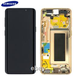 Original Samsung Galaxy S9 SM-G960F Écran Tactile D'Affichage LCD Écran Or