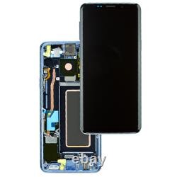 Original Samsung Galaxy S9 SM-G960F LCD Écran Tactile Verre Digitizer Bleu