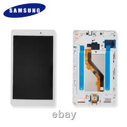 Original Samsung Galaxy Tab A 8.0 T290 T295 LCD Écran Tactile Blanc/Argent