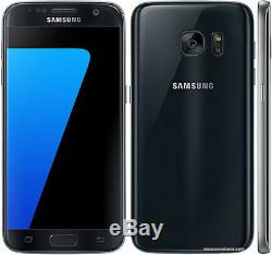 Original Unlocked Samsung Galaxy S7 SM-G930F Smartphone Black+Accessories Gift