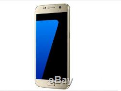 Original Unlocked Samsung Galaxy S7 SM-G930F Smartphone Gold+Accessories Gift