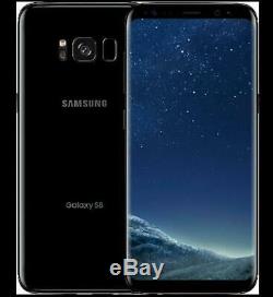 Original Unlocked Samsung Galaxy S8 G950U 64GB Black Smartphone+Accessories Gift