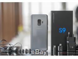 Original Unlocked Samsung Galaxy S9 G960U 5.8 64Go WiFi FM Smartphone Black
