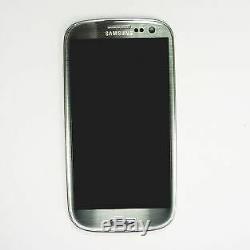 Original Vitre tactile écran LCD sur châssis Samsung Galaxy S3 I9300 gris