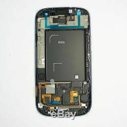 Original Vitre tactile écran LCD sur châssis Samsung Galaxy S3 I9305 blanc