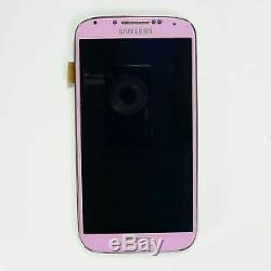 Original Vitre tactile écran LCD sur châssis Samsung Galaxy S4 I9505 rose