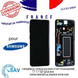 Originale Ecran LCD Complet Noir Pour Samsung Galaxy S9 G960F Avec Châssis