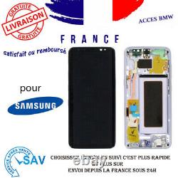 Originale Ecran LCD Complet Orchidée Pour Samsung Galaxy S8 G950F Avec Châssis