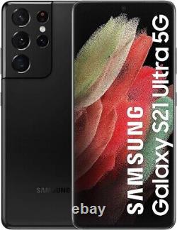 SAMSUNG Galaxy S21 Ultra 128Go 5G SM-G998U Grade A+ Original comme Neuf