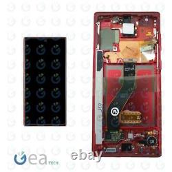 Samsung Display LCD Original + Écran Tactile Pour Galaxy Note 10 N970F Rouge