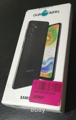 Samsung Galaxy A04s noir 32GB avec écouteurs bluetooth et boite original