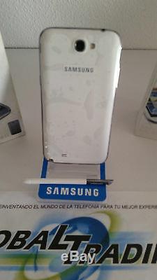 Samsung Galaxy Note 2 N7100 Original 16GB Blanc Libre Nouveau Téléphone